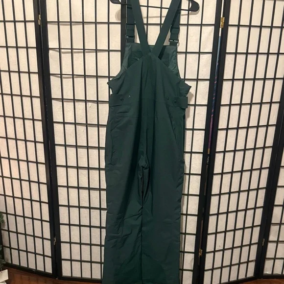 Halfdays Forest Green Carson Bib Waterproof Winter Overalls - Picture 6 of 7